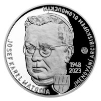 Silver coin ČNB 200Kč Josef Karel Matocha appointed Archbishop of Olomouc PROOF