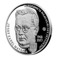 Silver coin ČNB 200 Kč Josef Karel Matocha appointed Archbishop of Olomouc PROOF