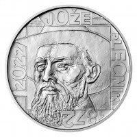 Silver coin ČNB 200Kč Jože Plečnik STANDARD