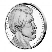 Silver coin ČNB 200Kč Karel Havlíček Borovský PROOF