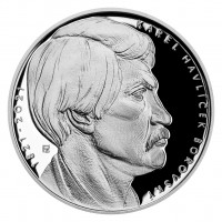Silver coin ČNB 200Kč Karel Havlíček Borovský PROOF