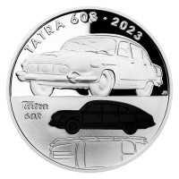 Silver coin ČNB 500 CZK Tatra 603 PROOF