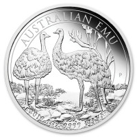 Silver coin Emu 1 oz (2019)