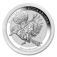 Silver coin Kookaburra 1 oz (2018)