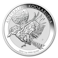 Silver coin Kookaburra 1 oz (2018)
