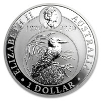 Silver coin Kookaburra 1 oz (2020)