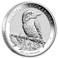 Silver coin Kookaburra 1 oz (2021)
