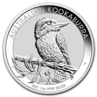 Silver coin Kookaburra 1 oz (2021)