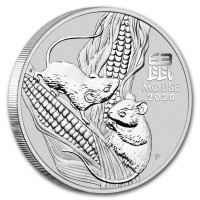 Silver coin Year of the Mouse 1 oz (2020)