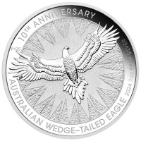 Silver coin Wedge - tailed Eagle 1 oz (2023) - 10th Anniversary