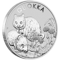 Silver coin Quokka 1 oz (2022)