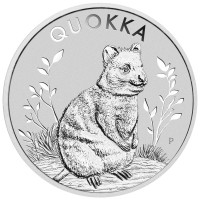 Silver coin Quokka 1 oz (2023)