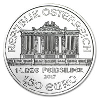 Silver coin Wiener Philharmoniker 1 oz (2017)