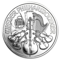 Silver coin Wiener Philharmoniker 1 oz (2017)