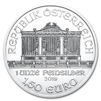 Silver coin Wiener Philharmoniker 1 oz (2019)