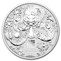 Silver coin Year of the Dragon (2024)