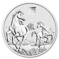 Silver coin Year of the Horse 1 oz (2026)