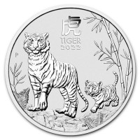 Silver coin Year of the Tiger 1 oz (2022)