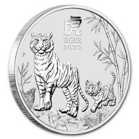 Silver coin Year of the Tiger 1 oz (2022)