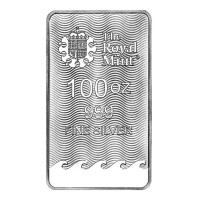 Silver bar Britannia 100 oz