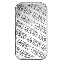Silver ingot Johnson Matthey 1 oz