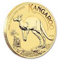 Gold coin Australian Kangaroo 1/10 oz 2024