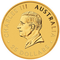 Gold coin Australian Kangaroo 1/4 oz 2026 40th anniversary