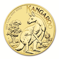Gold coin Australian Kangaroo 1/4 oz