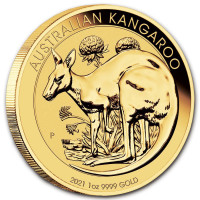 Gold coin Australian Kangaroo 1 oz 2021