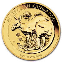 Gold coin Australian Kangaroo 1 oz 2021