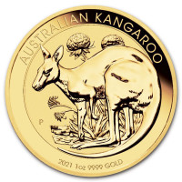 Gold coin Australian Kangaroo 1 oz 2021