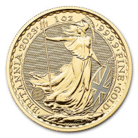 Gold coin Britannia 1 oz Charles III.