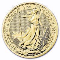 Gold coin Britannia 1 oz