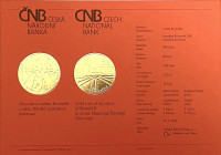 Gold coin ČNB 5.000 Kč Kromeriz PROOF