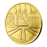 Gold coin ČNB 5.000 Kč Kroměříž STANDARD