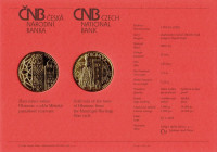 Zlatá mince ČNB 5.000 Kč Olomouc PROOF 1/2 oz