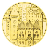 Gold coin ČNB 5.000 Kč Tábor PROOF 1/2 oz Gold coin ČNB 5.000 Kč Tábor PROOF 1/2 oz