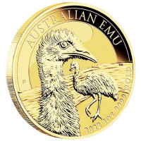 Gold coin Emu 1 oz