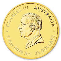 Gold coin Year of the Goat 1/4 oz (2027)