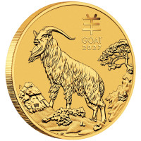 Gold coin Year of the Horse 1 oz (2027)