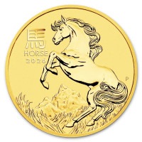 Gold coin Year of the Horse 1/10 oz (2026)